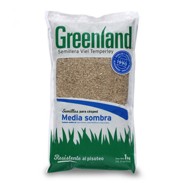 SEMILLA DE CESPED GREENLAND X 1 Kg MEDIA SOMBRA